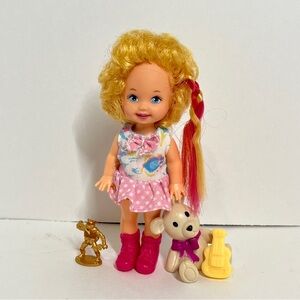 Vintage 1997 Disney Little Mermaid Let's Swim Merbaby Sandy Kelly Barbie Doll